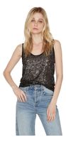Polera Glam Negra Jacinta Tienda