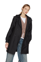 Trench Coat Royal negro Jacinta Tienda