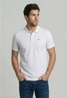 Polera White Básica Pique