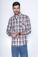 Camisa Check California Fj Camel