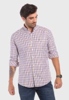 Camisa Checkered Arizona Mustard