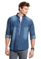 Camisa Sport Denim F Blue