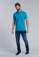 Polera Basica Pique Turquoise