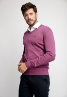 Sweater Melange Smart Casual Purple Melange