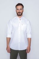 Camisa Garment Dyed Sport Fj White