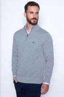 Sweater London Smart Casual L/S Lt Grey