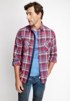 Camisa Checkered Memphis Fj Red