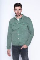 Jacket Denim Básica Fj Green