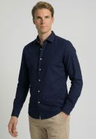 Camisa London Navy M/Larga