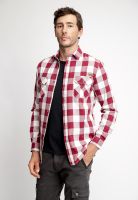 Camisa Checkered Indiana Fj Cabernet Melange