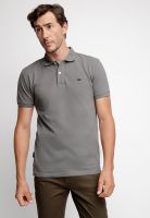 Polera Polo Básica Manga Corta Grafito