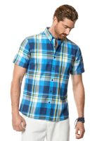 Camisa Checkered Trenton Fj Blue