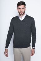 Melange Sweater Smart Casual L/S Graphite