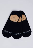 Tripack Calcetín Invisible Fr Black