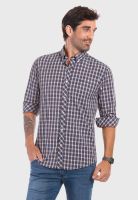 Camisa Checkered Bristol F Camel