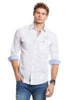 Camisa Poplin College Fj White