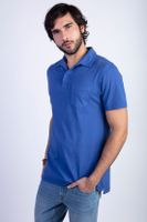 Polera Polo Lavada Orlando Blue