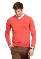 Sweater Melange Smart Casual L/S Coral Melang