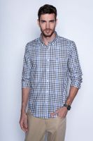 Camisa Check Virginia F Navy