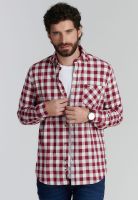 Camisa Denver Fjs Burgundy