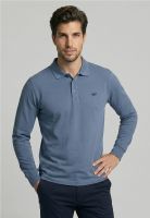 Poleras Basica Ml Pique Sky