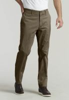 Pantalón Twill Without Pleats L/33 Business Brown