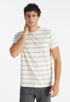Polera Stripe Casual Beige