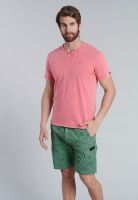 Polera Henley Oregon Lt Coral