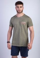 Polera Dirty Wash New York Military