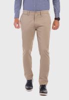Pantalón Twill Slim /33 Khaki