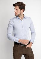 Camisa Smart Casual Boston Blue Fe