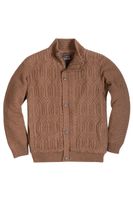 Cardigan Sherpa New York Coffe Melange