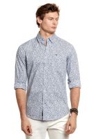 Camisa Estampada Irving Fj Navy