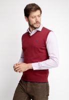 Sweater Sin Mangas Smart Casual Red Melange