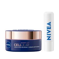NIVEA Bakuchiol Noche + Bálsamo Labial Med Repair FPS50