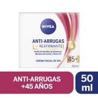 Crema Facial Antiarrugas 45+ Reafirmante Nivea 50ml