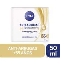 Crema Facial Antiarrugas 55+ Revitalizante Nivea 50ml