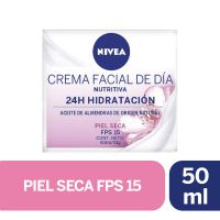 Crema Facial Hidratante Intensiva Nivea Día FPS15 50ml