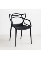 Silla de Terraza Exterior o comedor Master - Negra