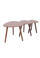 Pack de 3 mesas de centro o laterales madera