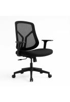 Silla de Oficina Ergonómica Nova Mesh - Negra