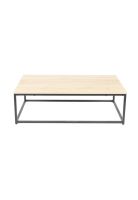Mesa de centro rectangular 110x60 - Madera Clara