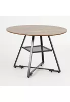 Mesa de Comedor Redonda Estilo Industrial Törn