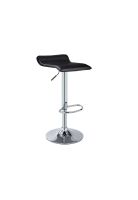 Taburete Piso de Bar Ajustable Simply - Negro