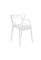 Silla de Terraza Exterior o comedor Master - Blanca