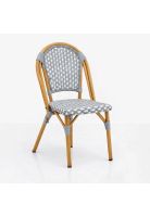 Silla Bistro de Exterior Resistente al Agua y al Sol