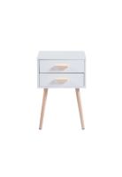 Velador Eames Doble Blanco
