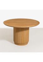 Mesa Redonda Nórdica Armonía de 130 cm Madera Natural