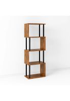 Estantería Decorativa 4 Niveles ZigZag Rack