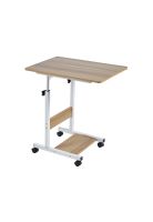 Mesa escritorio ajustable para computador roble